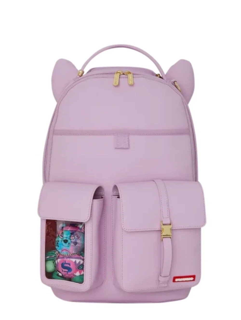 SPRAYGROUND KITTY CASH-OUT (PLUSH TOY INCLUDED) BACKPACK